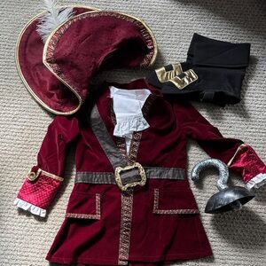 Disney Captain Hook kids costume
